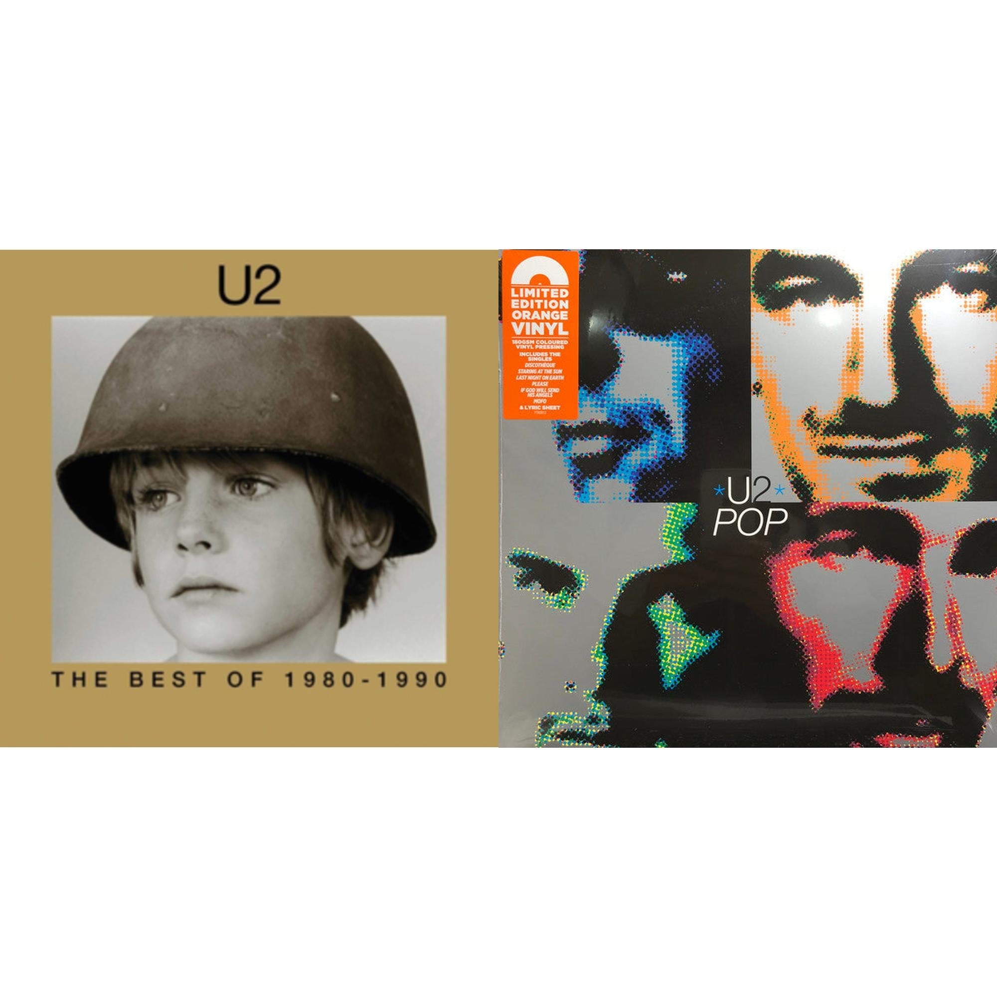 Best Of 1980-1990 (180G/2 LP) & Pop (2LP/Orange)