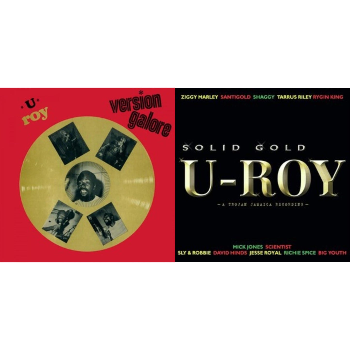 This is a 2 LP Vinyl SKU bundle.
1.This LP Vinyl is brand new.Format: LP VinylThis item's title is: Version Galore (Gold LP Vinyl/180G)Artist: U-RoyLabel: MUSIC ON VINYLBarcode: 8719262029781Release Date: 9/1/2023
2.This LP Vinyl is brand new.