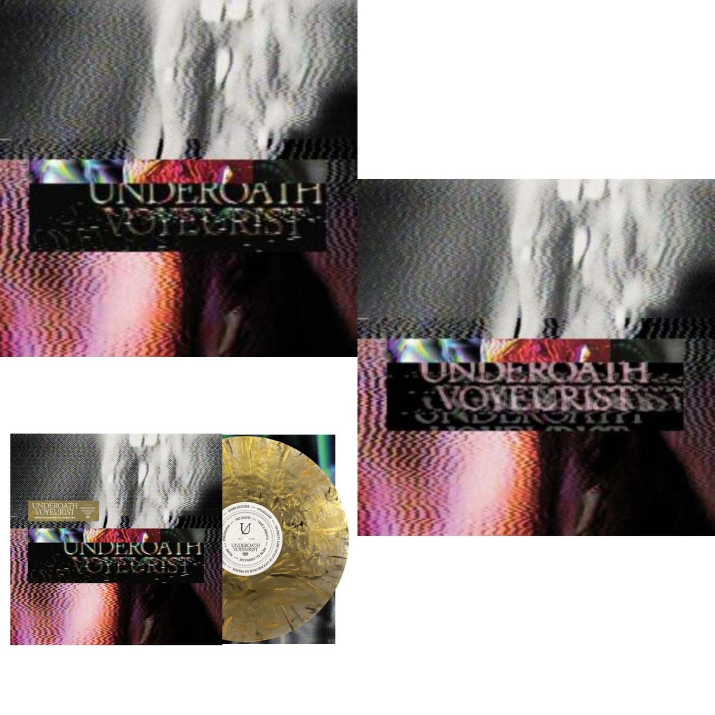 This is a 3 LP Vinyl SKU bundle.
1.This LP Vinyl is brand new.Format: LP VinylMusic Style: JumpstyleThis item's title is: Voyeurist (Cerebellum LP Vinyl)Artist: UnderoathLabel: FEARLESS RECORDSBarcode: 888072262775Release Date: 1/14/2022
2.This LP Vinyl is brand new.