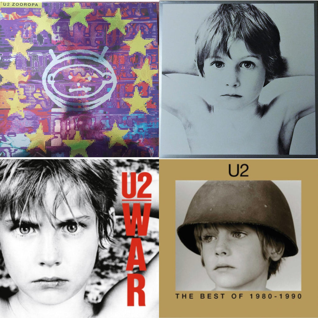 Zooropa (Transparent Yellow/2LP) & Boy & War & Best Of 1980-1990 (180G/2 LP)