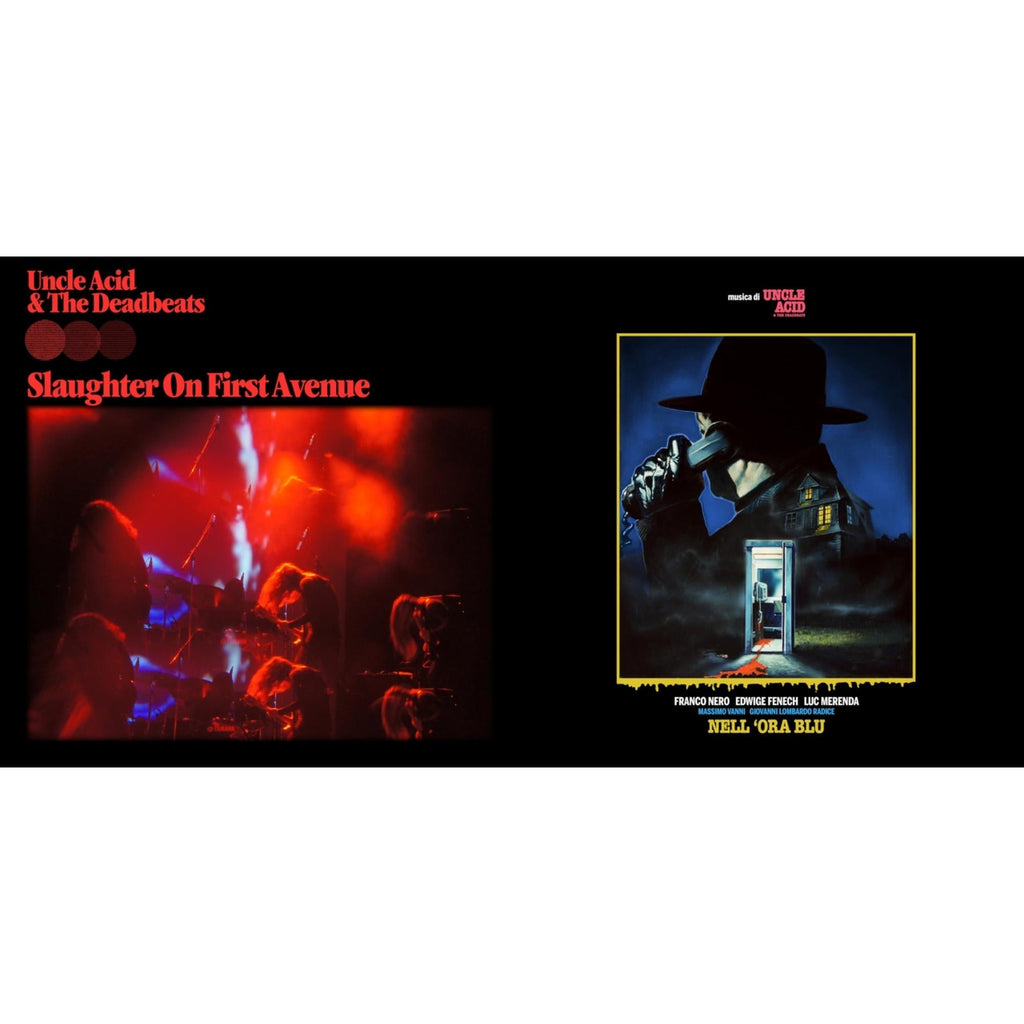This is a 2 LP Vinyl SKU bundle.
1.This LP Vinyl is brand new.Format: LP VinylMusic Style: Psychedelic RockThis item's title is: Slaughter On First Avenue (2LP)Artist: Uncle Acid & The DeadbeatsLabel: RISE ABOVEBarcode: 803341578685Release Date: 8/11/2023
2.