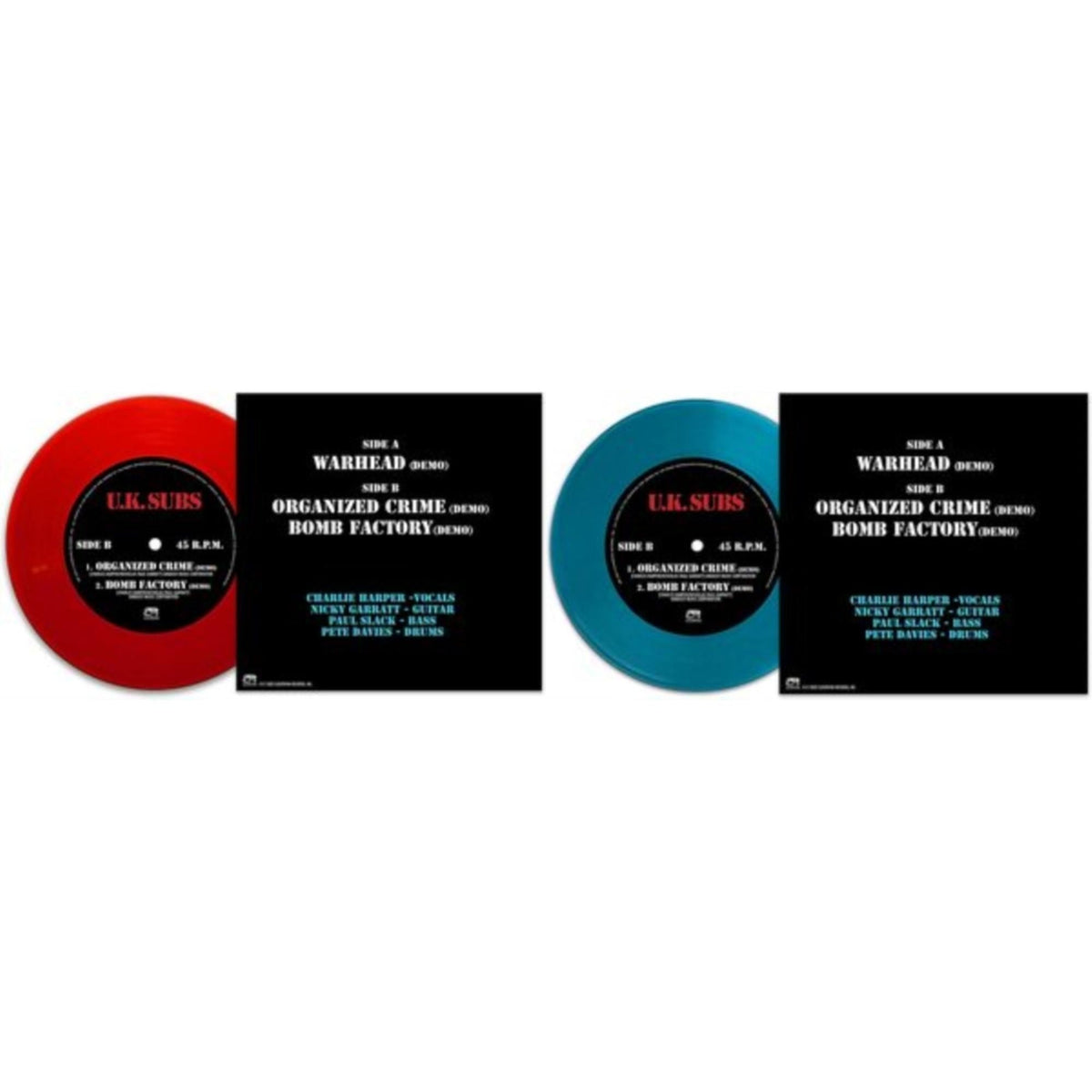 Warhead (Red Vinyl) & Warhead (Blue Vinyl)