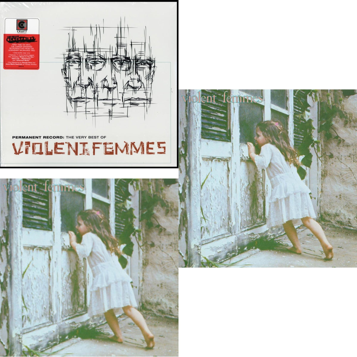Violent Femmes & Permanent Record: The Very Best Of Violent Femmes (Coke Bottle Clear Vinyl/2LP) & Violent Femmes (Deluxe) (3LP/7 Inch)