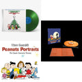 Charlie Brown Christmas (Green LP Vinyl) & Peanuts Portraits & It's The Great Pumpkin, Charlie Brown (Translucent Orange Pumpkin Shaped 33 1/3RPM LP Vinyl)