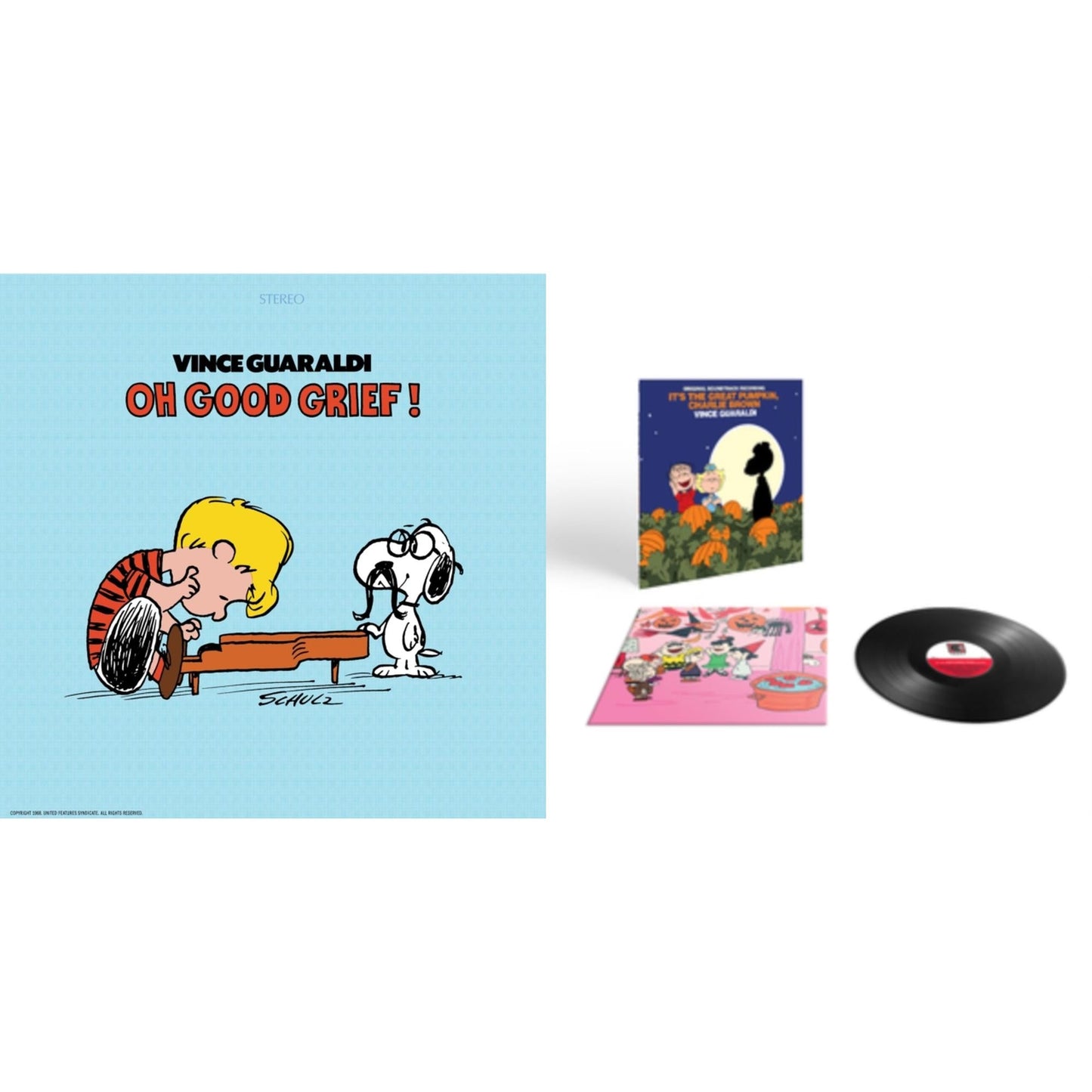 This is a 2 LP Vinyl SKU bundle.
1.This LP Vinyl is brand new.Format: LP VinylMusic Style: Contemporary JazzThis item's title is: Oh Good Grief!Artist: Vince GuaraldiLabel: Omnivore RecordingsBarcode: 816651011452Release Date: 8/10/2020
2.This LP Vinyl is brand new.