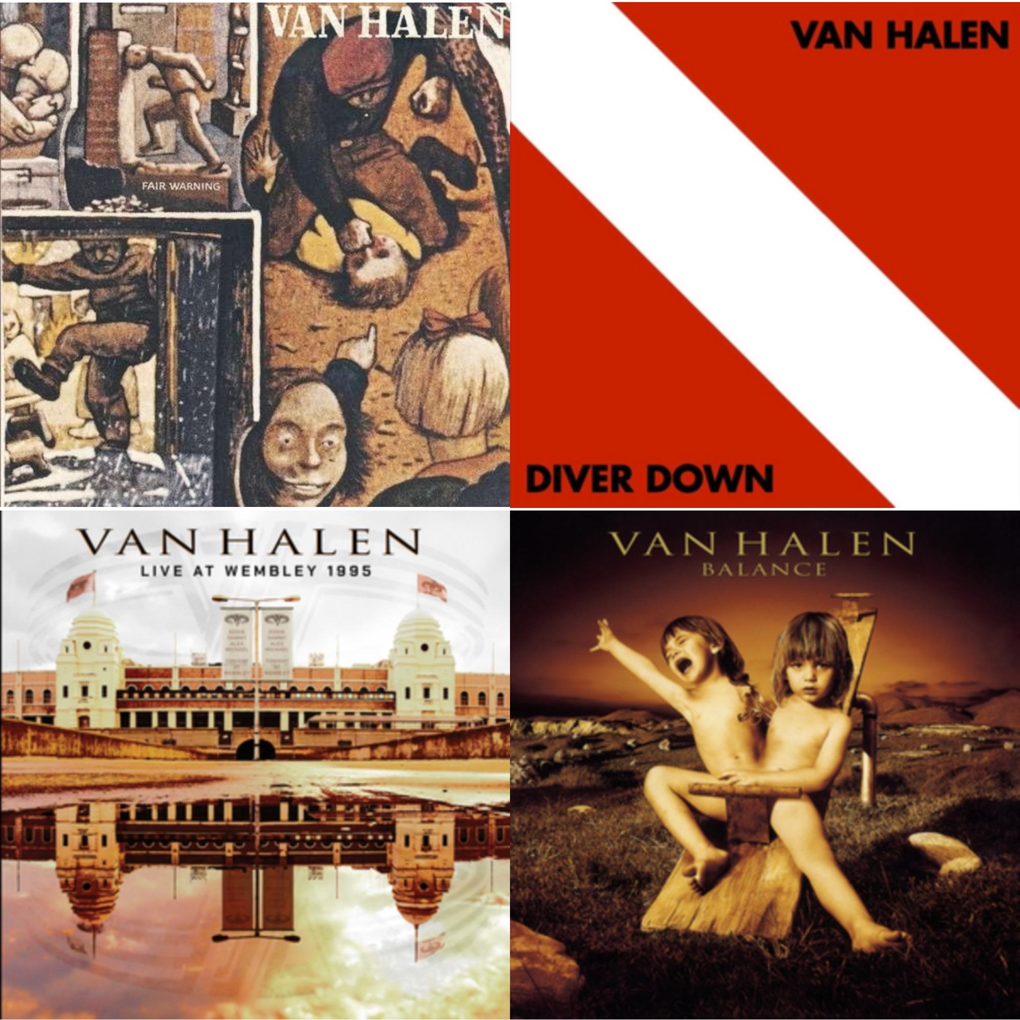 Fair Warning & Diver Down & Live At Wembley & Balance (Expanded Edition) (2LP)