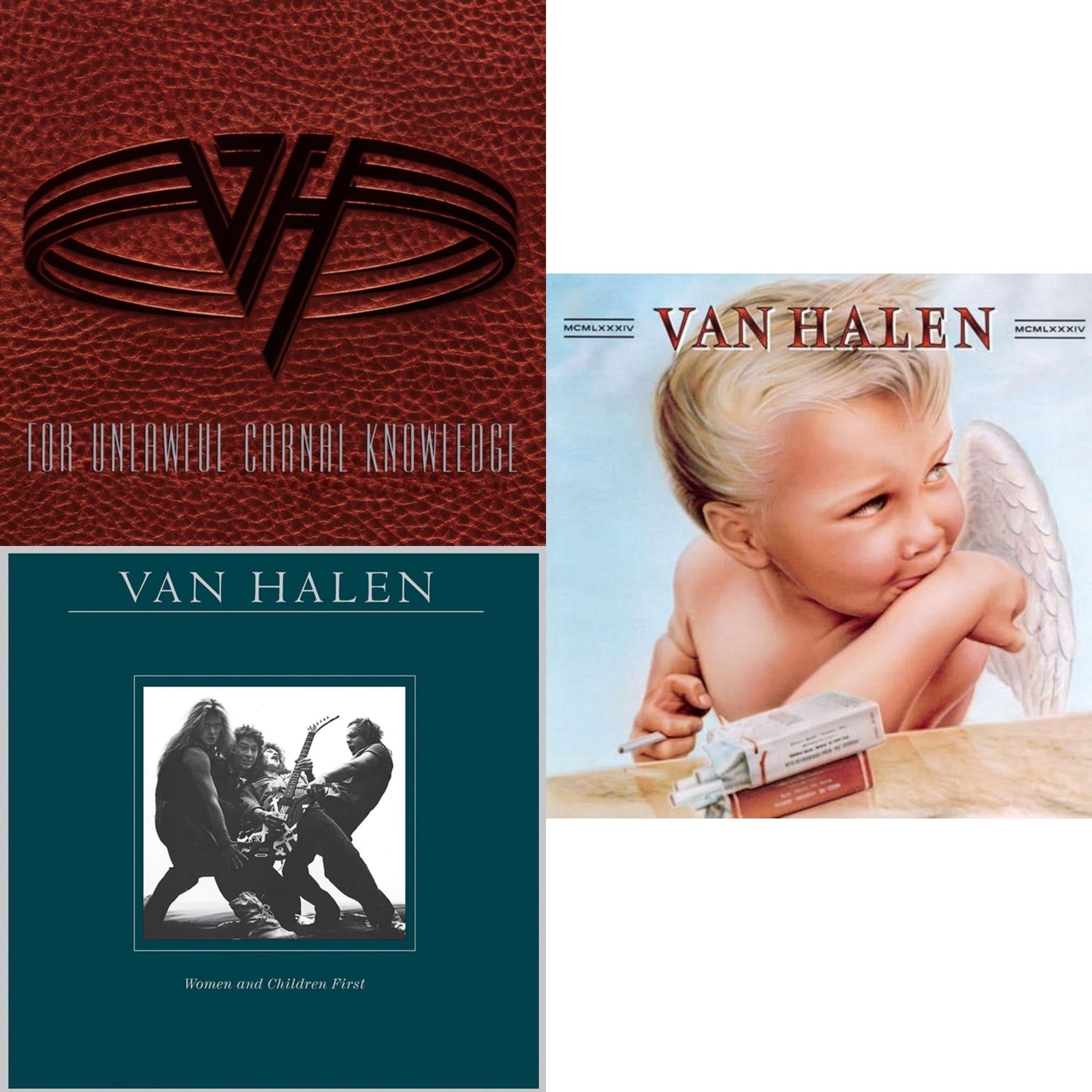 This is a 3 LP Vinyl SKU bundle.
1.This LP Vinyl is brand new.Format: LP VinylThis item's title is: For Unlawful Carnal Knowledge (2LP/Blu-Ray/2CD)Artist: Van HalenBarcode: 603497825080Release Date: 7/12/2024
2.This LP Vinyl is brand new.