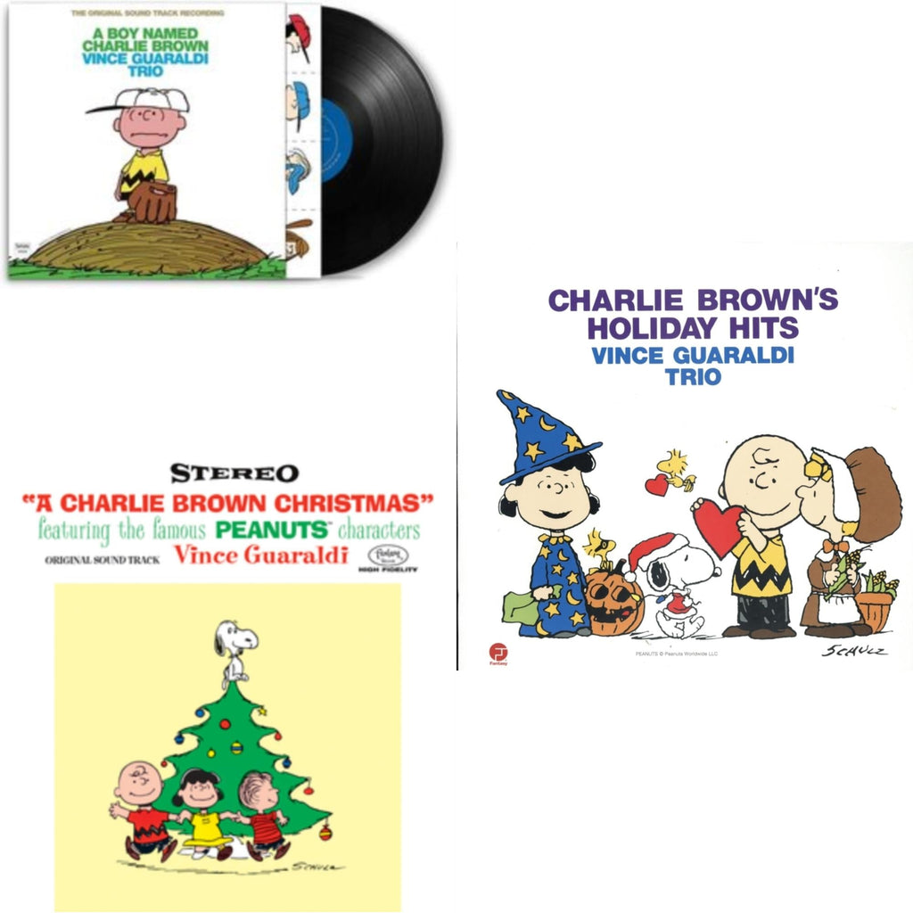 Boy Named Charlie Brown & Charlie Brown Christmas (Deluxe Edition/2LP) & Charlie Brown's Holiday Hits