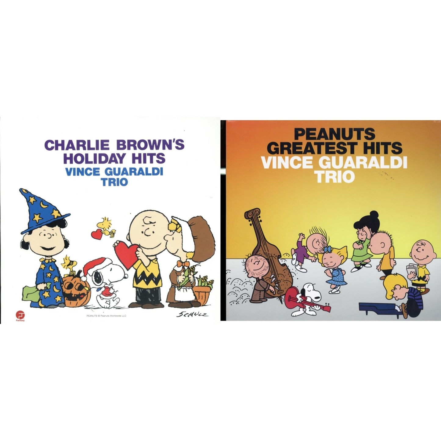 This is a 2 LP Vinyl SKU bundle.
1.This LP Vinyl is brand new.Format: LP VinylMusic Style: Contemporary JazzThis item's title is: Charlie Brown's Holiday HitsArtist: Vince Trio GuaraldiBarcode: 888072370456Release Date: 10/30/2015
2.This LP Vinyl is brand new.