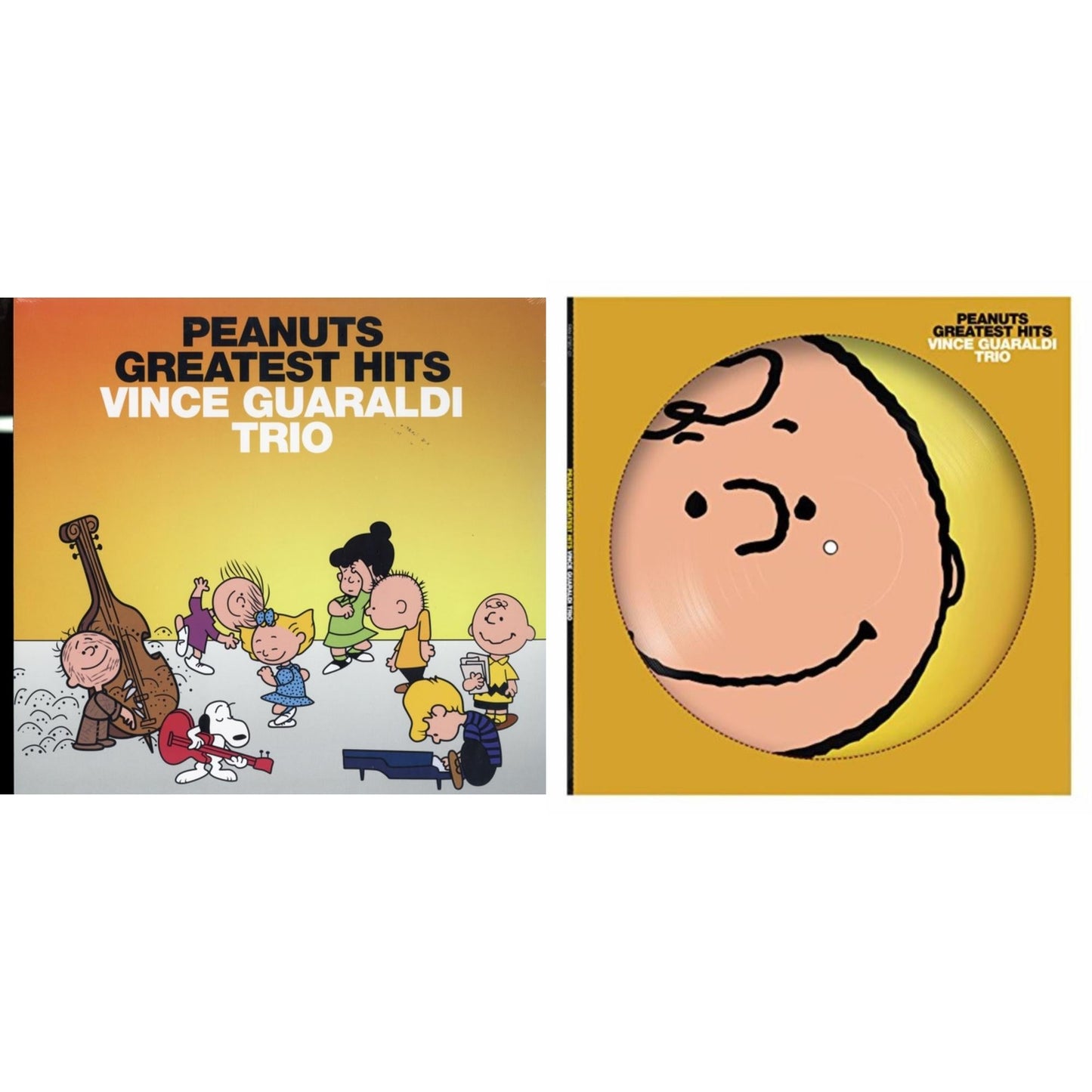 This is a 2 LP Vinyl SKU bundle.
1.This LP Vinyl is brand new.Format: LP VinylMusic Style: SoundtrackThis item's title is: Peanuts Greatest HitsArtist: Vince Trio GuaraldiLabel: FANTASYBarcode: 888072375017Release Date: 9/11/2015
2.This LP Vinyl is brand new.