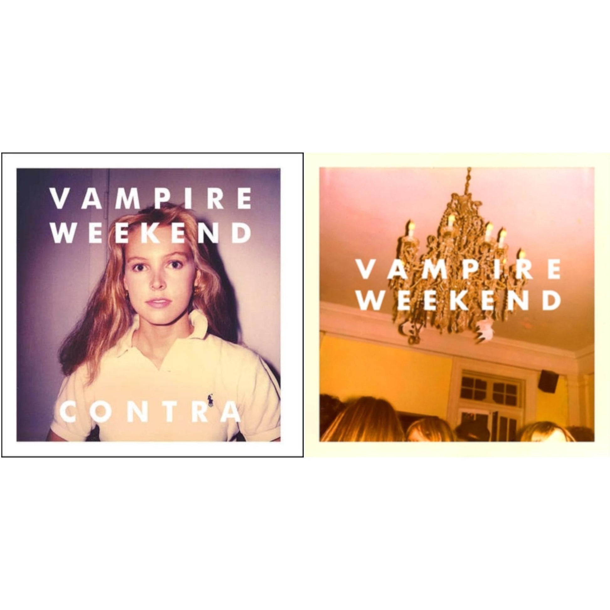 This is a 2 LP Vinyl SKU bundle.
1.This LP Vinyl is brand new.Format: LP VinylMusic Style: Alternative RockThis item's title is: ContraArtist: Vampire WeekendLabel: XL RECORDINGSBarcode: 634904042912Release Date: 1/12/2010
2.This LP Vinyl is brand new.