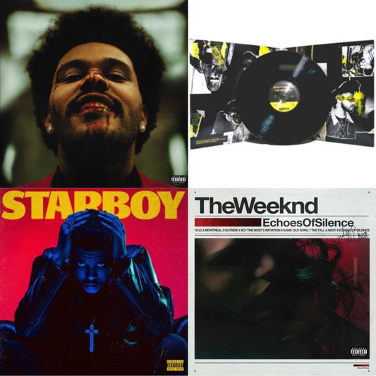 This is a 4 LP Vinyl SKU bundle.
1.This LP Vinyl is brand new.Format: LP VinylMusic Style: Contemporary R&BThis item's title is: After Hours (X) (2LP)Artist: WeekndLabel: XO RECORDSBarcode: 602508818400Release Date: 9/25/2020
2.This LP Vinyl is brand new.