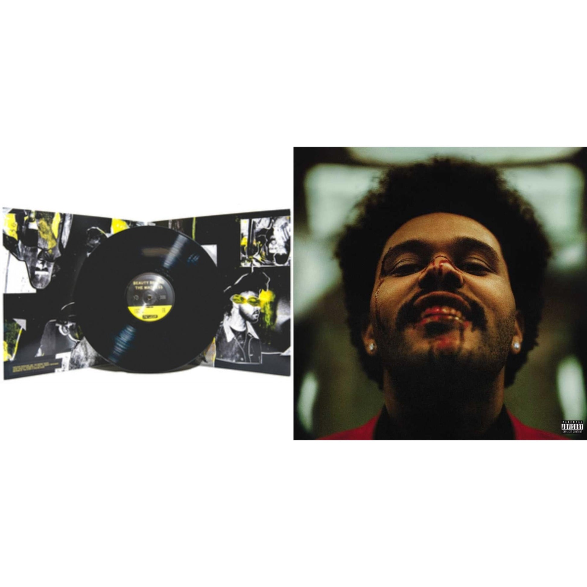 This is a 2 LP Vinyl SKU bundle.
1.This LP Vinyl is brand new.Format: LP VinylMusic Style: Contemporary R&BThis item's title is: Beauty Behind The Madness (X)Artist: WeekndLabel: REPUBLICBarcode: 602547503367Release Date: 12/11/2015
2.This LP Vinyl is brand new.