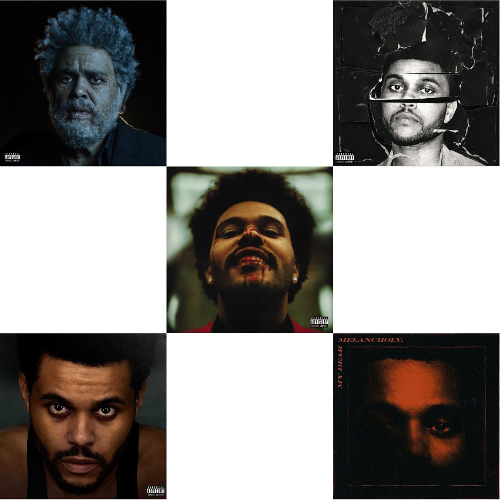 Dawn Fm (X) & Hurry Up Tomorrow (X) & After Hours (X) & Beauty Behind The Madness (X) & My Dear Melancholy