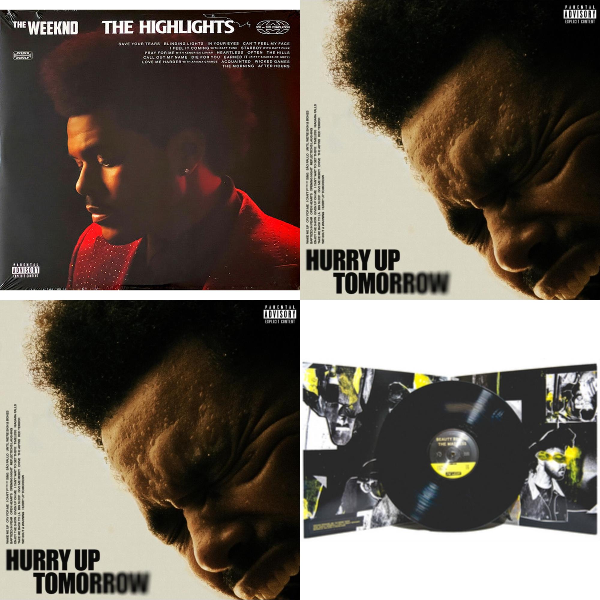 Highlights (2LP) & Hurry Up Tomorrow (X) (Complete Edition) (2LP) & Hurry Up Tomorrow (X) (Ost) (2LP) & Beauty Behind The Madness (X)