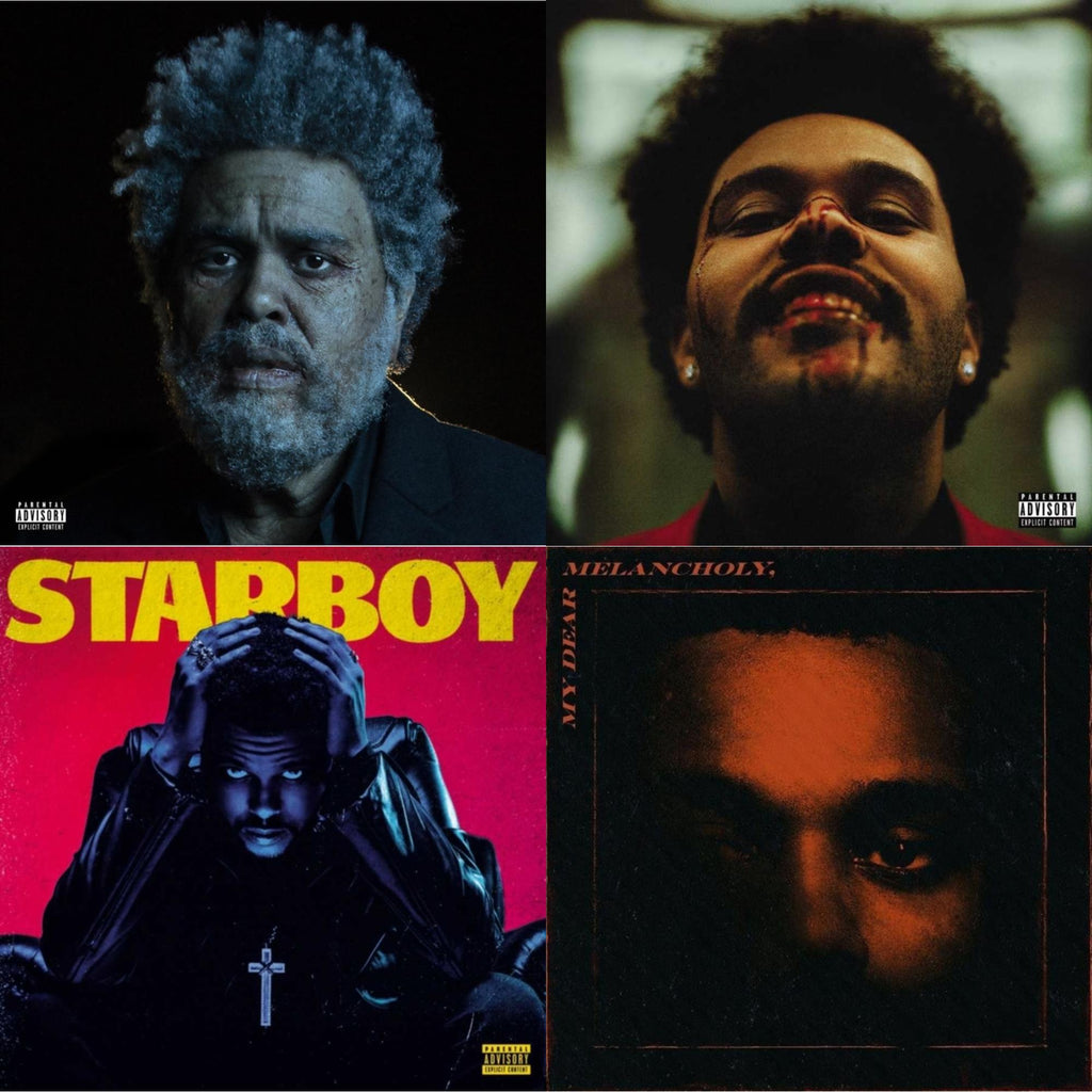 Dawn Fm (X) & After Hours (X) & Starboy (Ex) & My Dear Melancholy