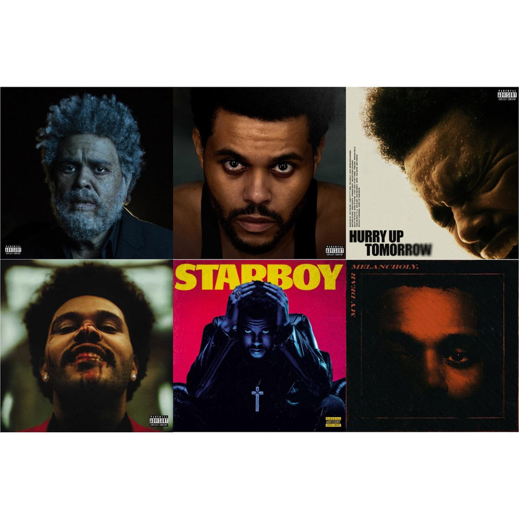 Dawn Fm (X) & Hurry Up Tomorrow (X) & Hurry Up Tomorrow (X) (Ost) (2CD) & After Hours (X) & Starboy (Ex) & My Dear Melancholy