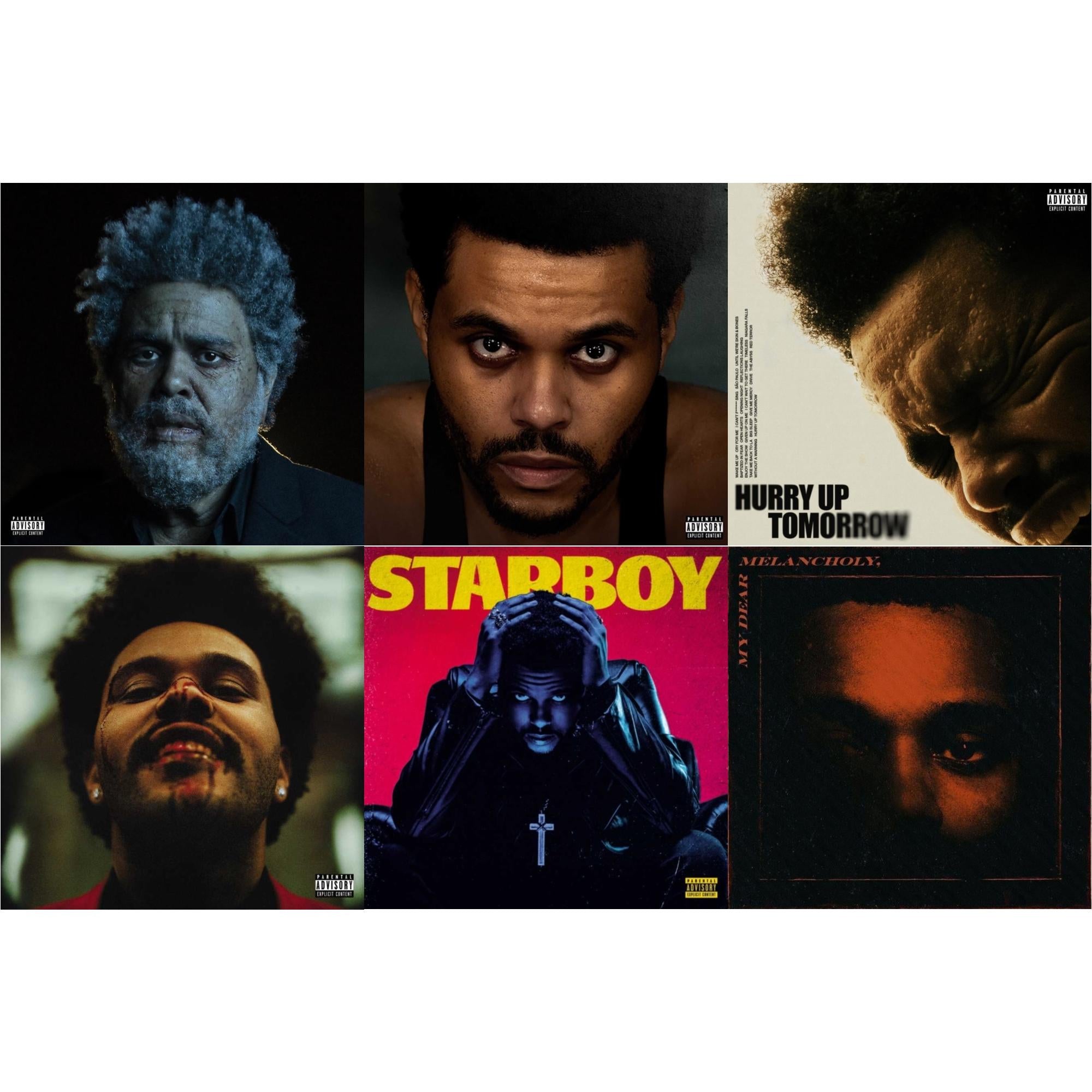 Dawn Fm (X) & Hurry Up Tomorrow (X) & Hurry Up Tomorrow (X) (Ost) (2CD) & After Hours (X) & Starboy (Ex) & My Dear Melancholy
