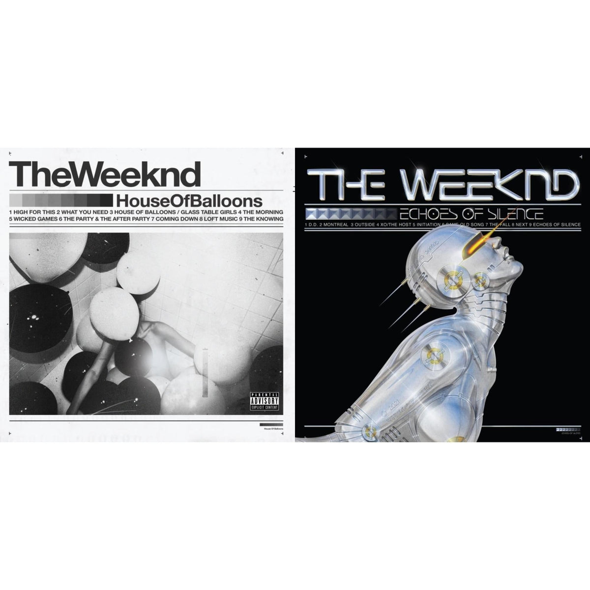 House Of Balloons (10Th Anniversary) (2LP) & Echoes Of Silence (Alternate Cover Vinyl/2LP)