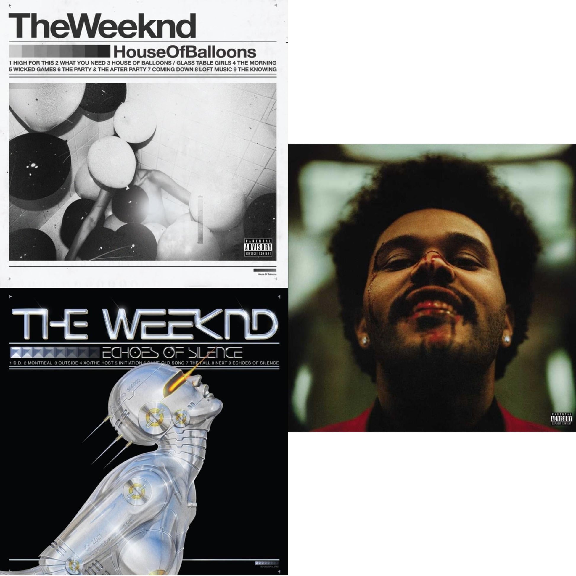 This is a 3 LP Vinyl SKU bundle.
1.This LP Vinyl is brand new.Format: LP VinylMusic Style: Contemporary R&BThis item's title is: House Of Balloons (10Th Anniversary) (2LP)Artist: WeekndLabel: REPUBLIC/XO RECORDSBarcode: 602438095018Release Date: 2/11/2022
2.