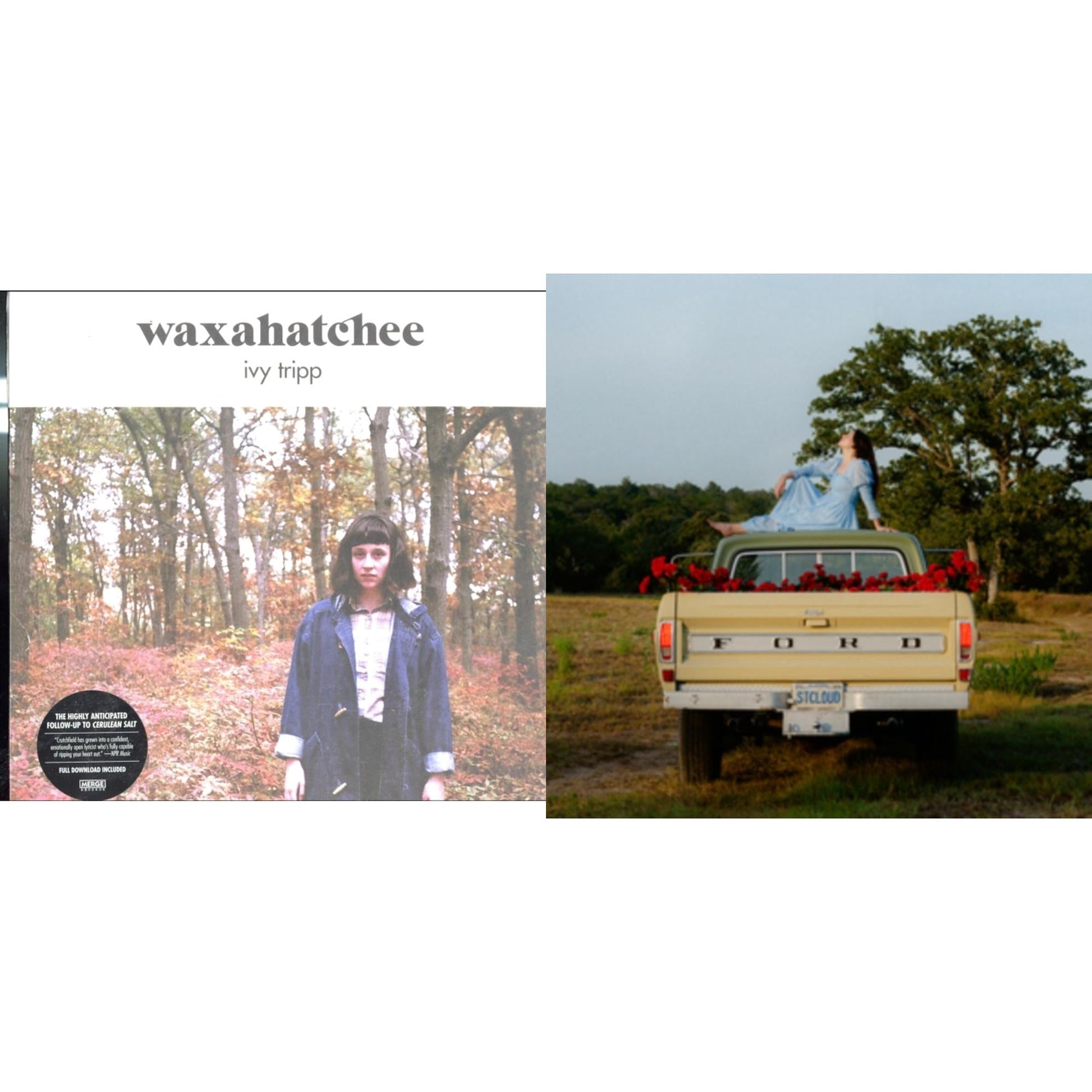 This is a 2 LP Vinyl SKU bundle.
1.This LP Vinyl is brand new.Format: LP VinylMusic Style: Folk RockThis item's title is: Ivy TrippArtist: WaxahatcheeLabel: MERGEBarcode: 673855054919Release Date: 4/14/2015
2.This LP Vinyl is brand new.