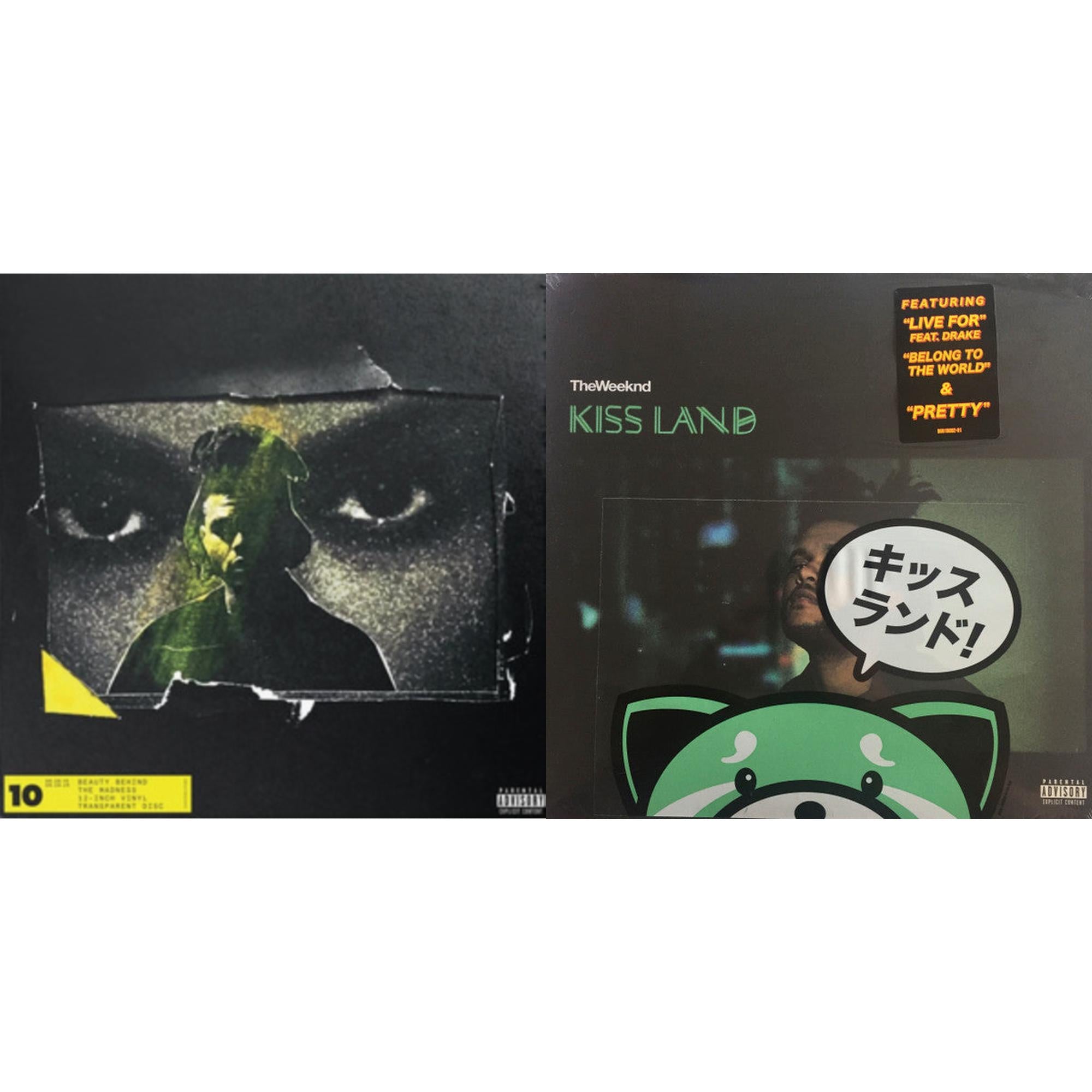 Beauty Behind The Madness (X) (10Th Anniversary) (Transparent Vinyl/2LP) & Kiss Land (2LP)