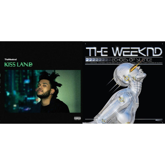 This is a 2 LP Vinyl SKU bundle.
1.This LP Vinyl is brand new.Format: LP VinylMusic Style: Contemporary R&BThis item's title is: Kiss Land (2 LP/Seaglass Vinyl)Artist: WeekndLabel: REPUBLICBarcode: 602567812906Release Date: 9/14/2018
2.This LP Vinyl is brand new.