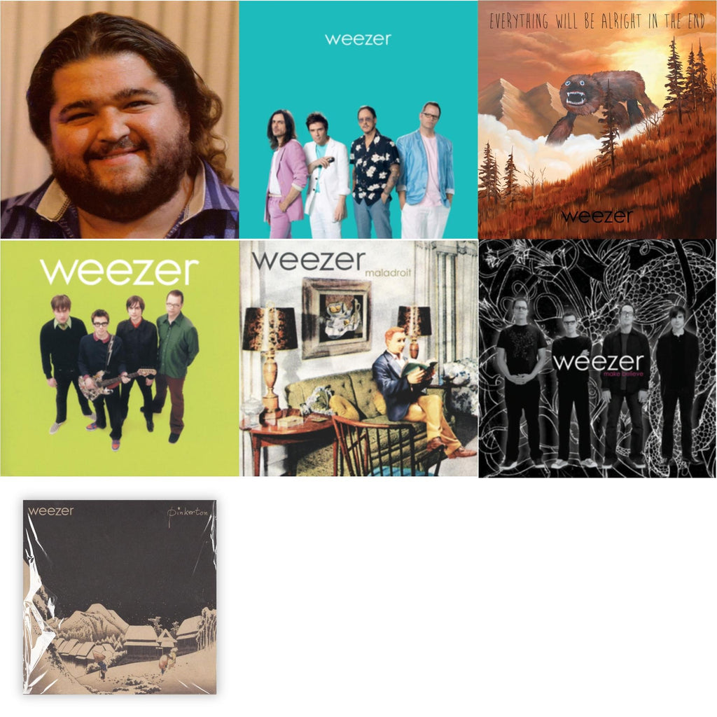 Hurley & Weezer: Teal Album & Everything Will Be Alright In The End & Weezer (Green Album) & Maladroit & Make Believe & Weezer (Red Album)