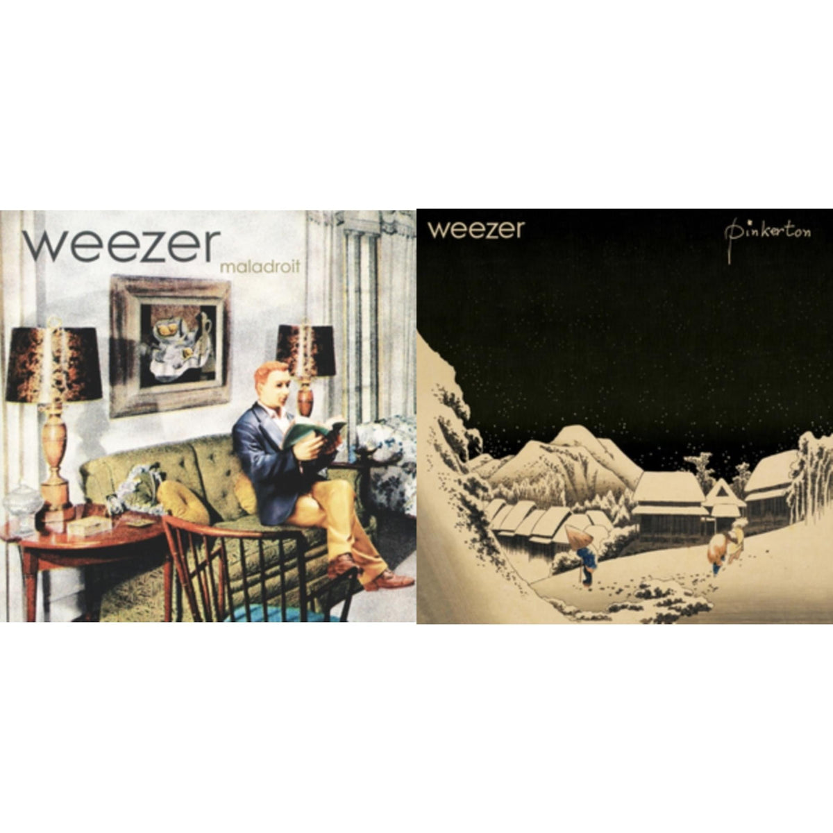 Weezer - Maladroit & Pinkerton - LP Vinyl Bundle