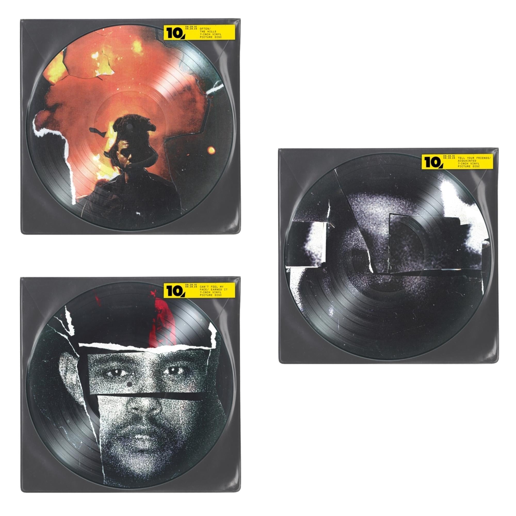 Often/The Hills (X) (Picture Disc) & Can't Feel My Face/Earned It (X) (Picture Disc) & Tell Your Friends/Acquainted (X) (Picture Disc)
