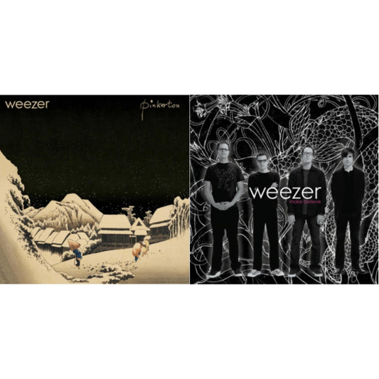 This is a 2 LP Vinyl SKU bundle.
1.This LP Vinyl is brand new.Format: LP VinylMusic Style: Alternative RockThis item's title is: PinkertonArtist: WeezerLabel: Universal Music Group InternationalBarcode: 602547945419Release Date: 10/28/2016
2.This LP Vinyl is brand new.