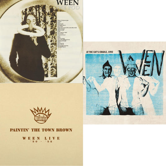 This is a 3 LP Vinyl SKU bundle.
1.This LP Vinyl is brand new.Format: LP VinylMusic Style: Lo-FiThis item's title is: Pod (Fuscus (Brown & Cream Vinyl) Edition) (2LP)Artist: WeenLabel: Chocodog RecordsBarcode: 880882594015Release Date: 11/17/2023
2.This LP Vinyl is brand new.