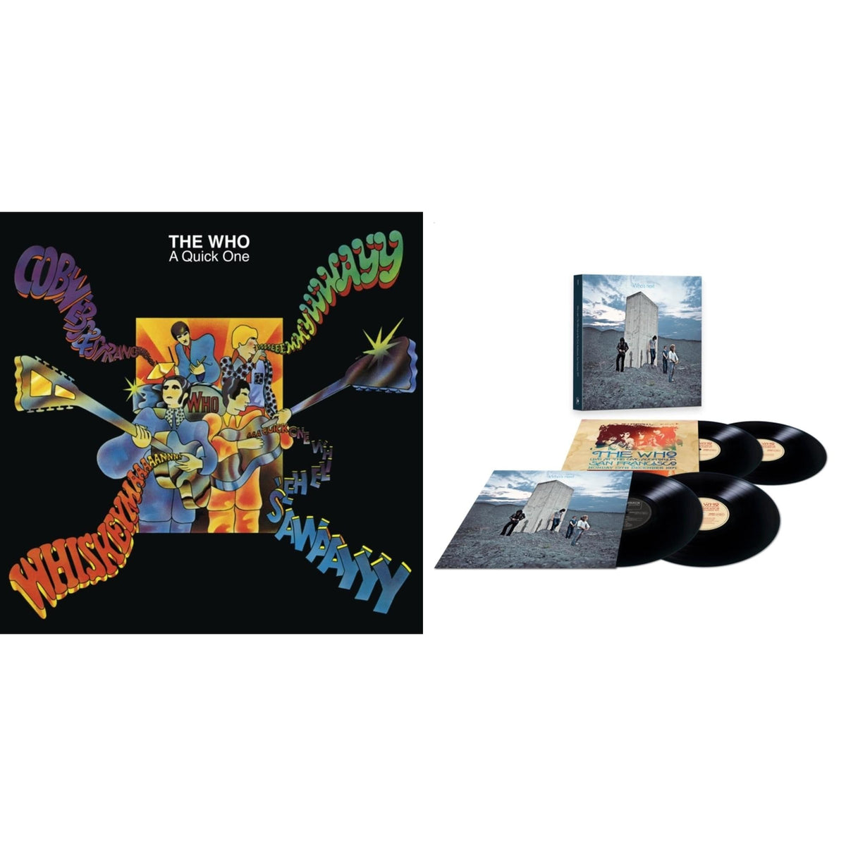 Quick One (Half-Speed Master) & Who's Next/San Francisco 1971 (4LP)