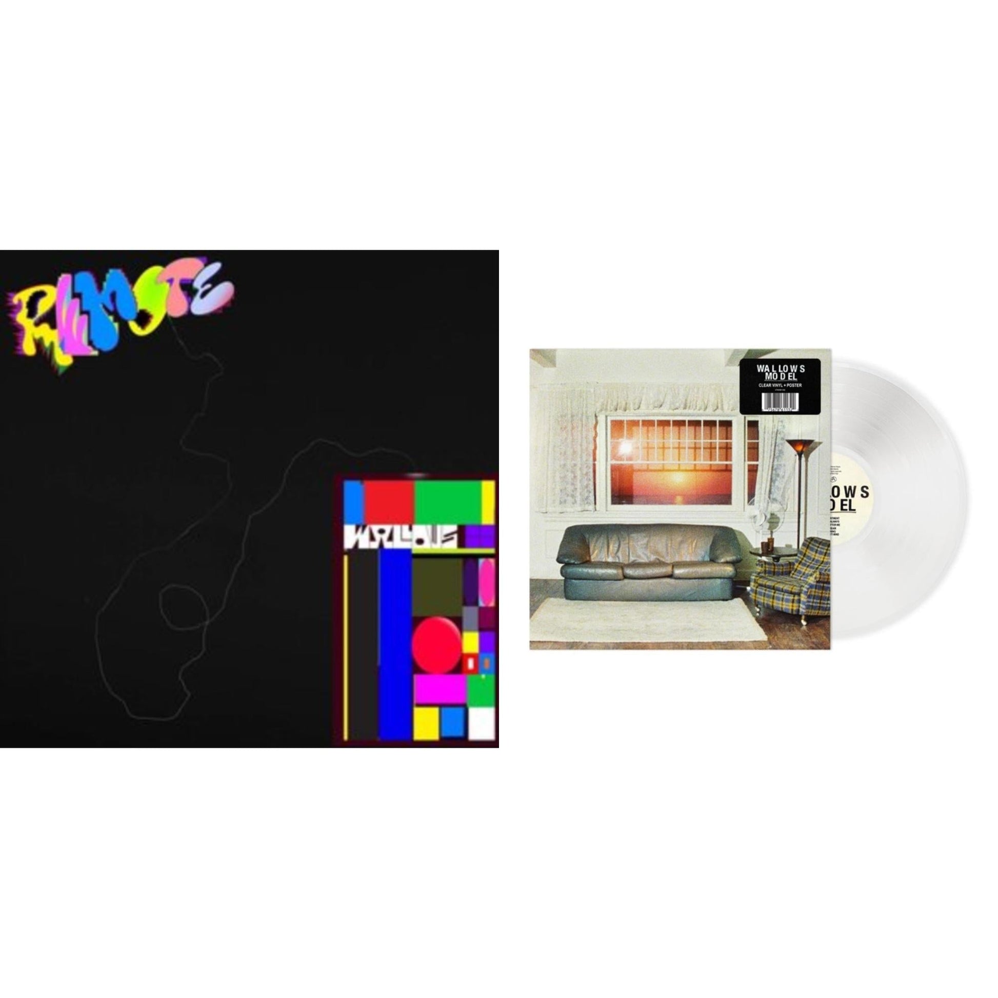 This is a 2 LP Vinyl SKU bundle.
1.This LP Vinyl is brand new.Format: LP VinylMusic Style: Alternative RockThis item's title is: Remote (Pink  LP Vinyl/Etched B-Side)Artist: WallowsLabel: ATLANTICBarcode: 075678646980Release Date: 10/23/2020
2.This LP Vinyl is brand new.