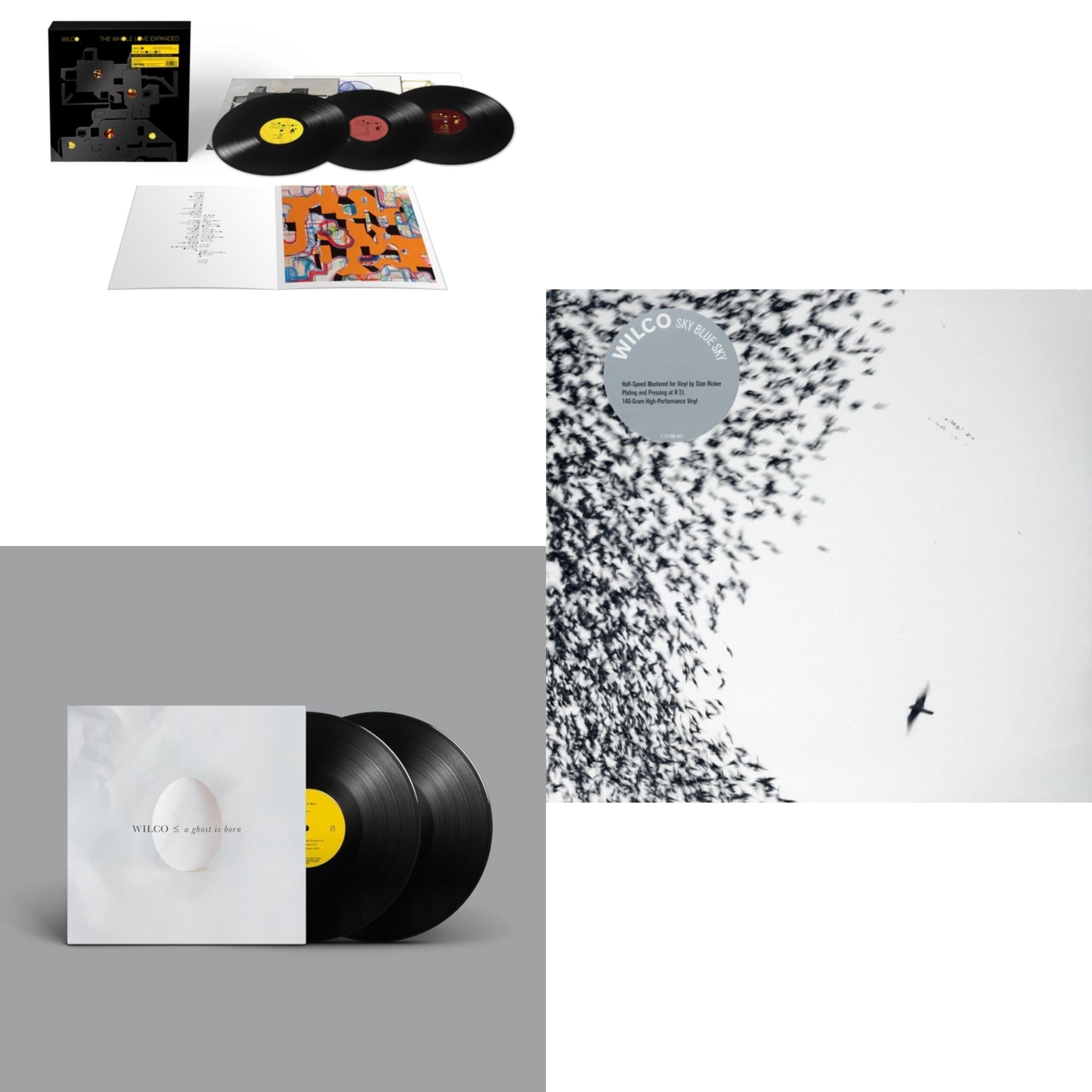 Whole Love Expanded (3LP/140G) & Ghost Is Born (2LP) & Sky Blue Sky