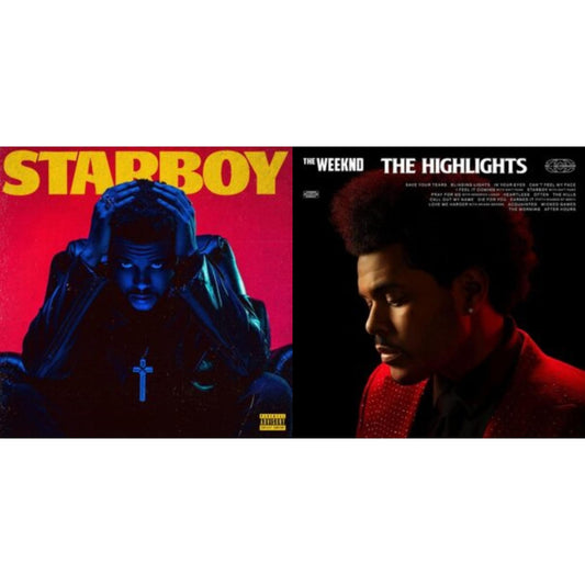 This is a 2 LP Vinyl SKU bundle.
1.This LP Vinyl is brand new.Format: LP VinylMusic Style: Dance-popThis item's title is: Starboy (2LP/Translucent Red Vinyl/Gatefold)Artist: WeekndBarcode: 602557227512Release Date: 2/10/2017
2.This LP Vinyl is brand new.