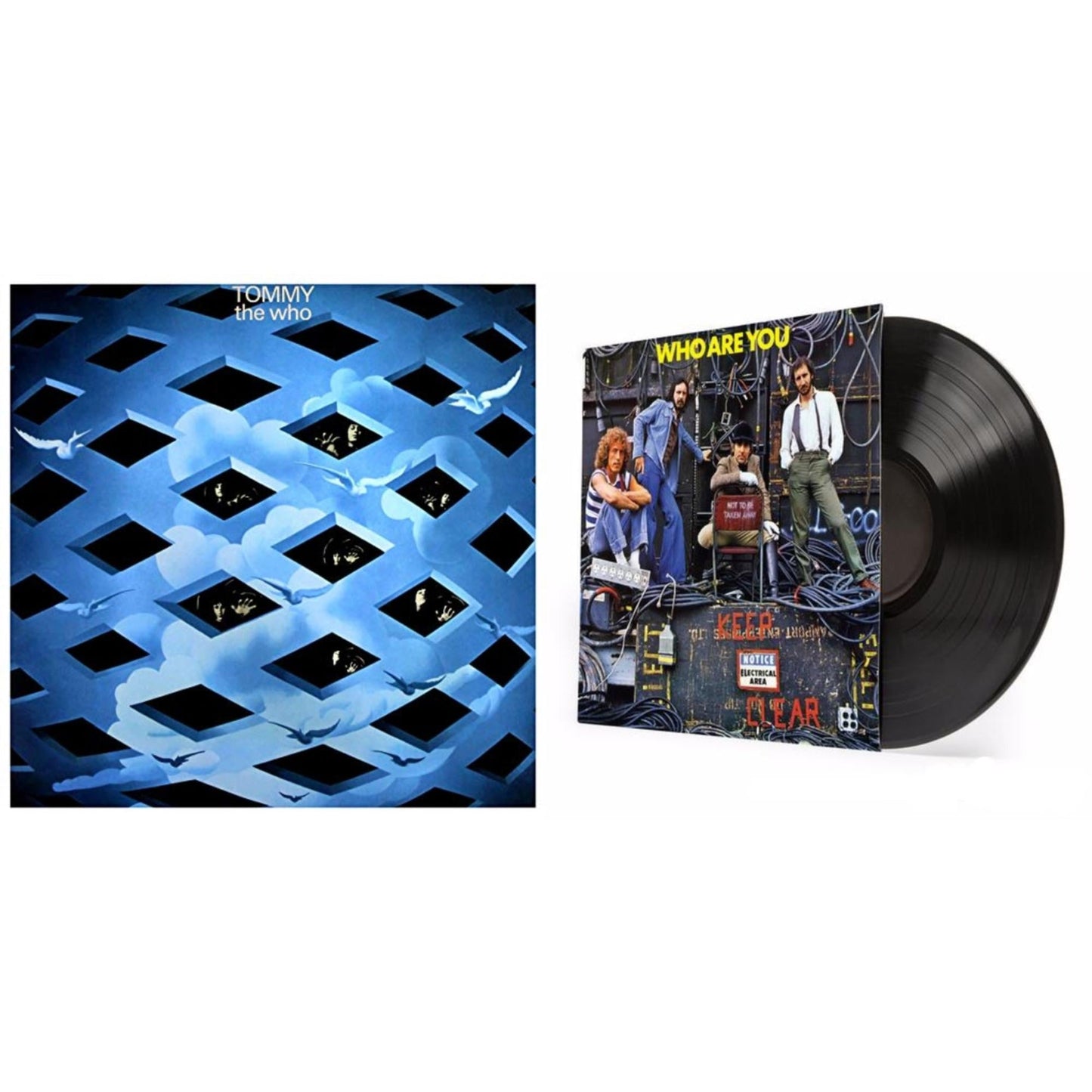 This is a 2 LP Vinyl SKU bundle.
1.This LP Vinyl is brand new.Format: LP VinylMusic Style: Classic RockThis item's title is: TommyArtist: WhoLabel: Track RecordBarcode: 602537157495Release Date: 3/25/2014
2.This LP Vinyl is brand new.