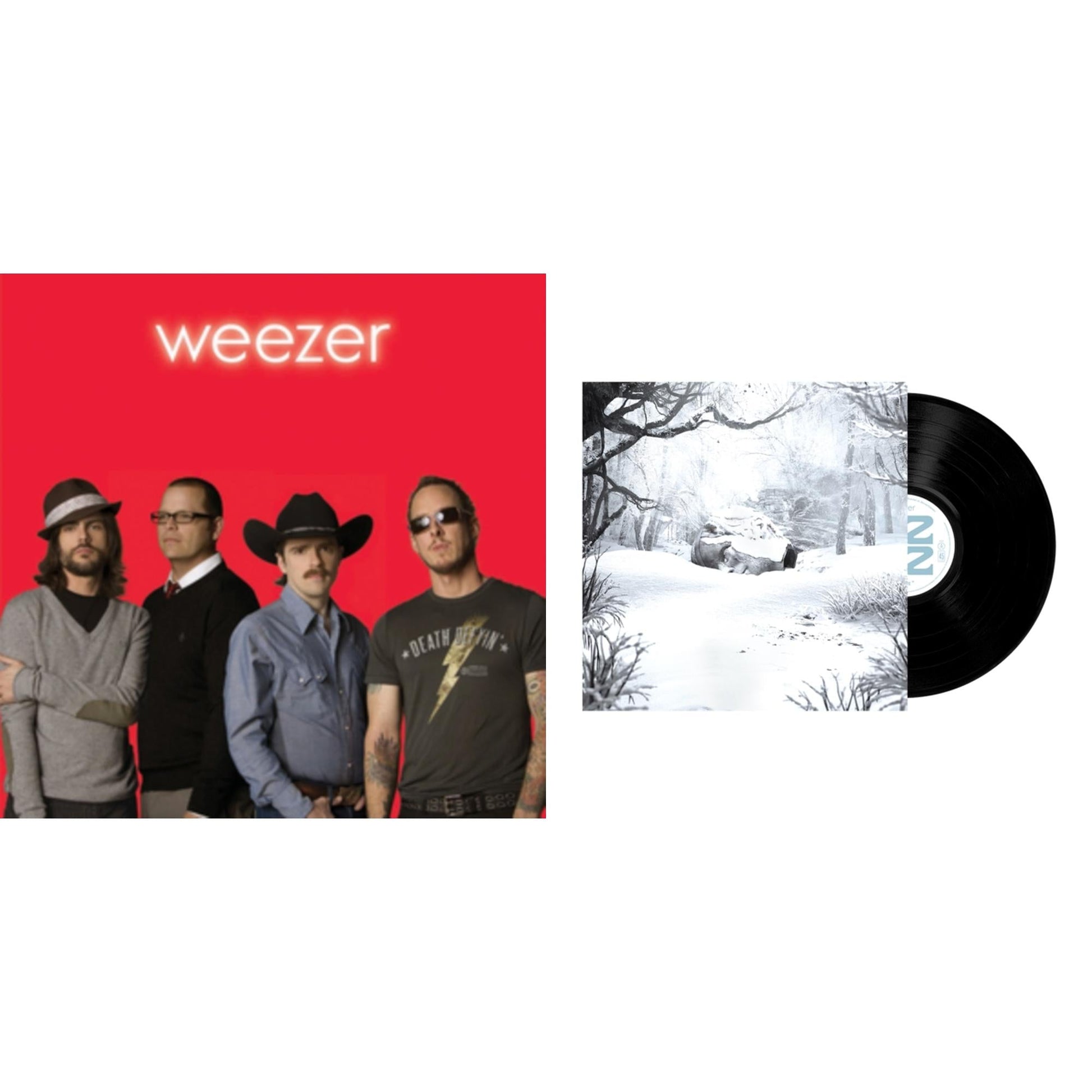 This is a 2 LP Vinyl SKU bundle.
1.This LP Vinyl is brand new.Format: LP VinylMusic Style: Alternative RockThis item's title is: Weezer (Red Album)Artist: WeezerLabel: Geffen RecordsBarcode: 602547945457Release Date: 10/28/2016
2.This LP Vinyl is brand new.