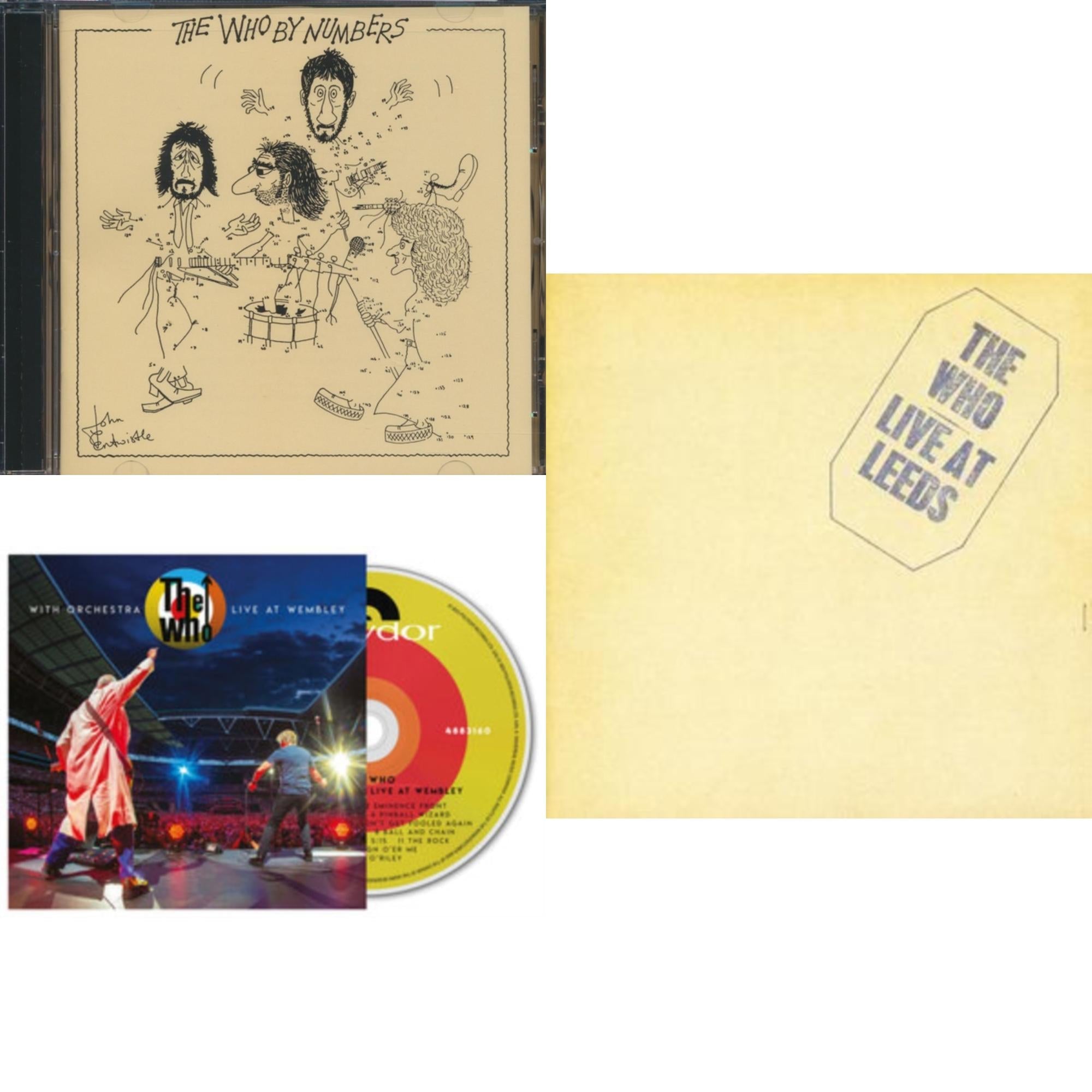 Who By Numbers & Who With Orchestra & Live At Leeds (Remastered)