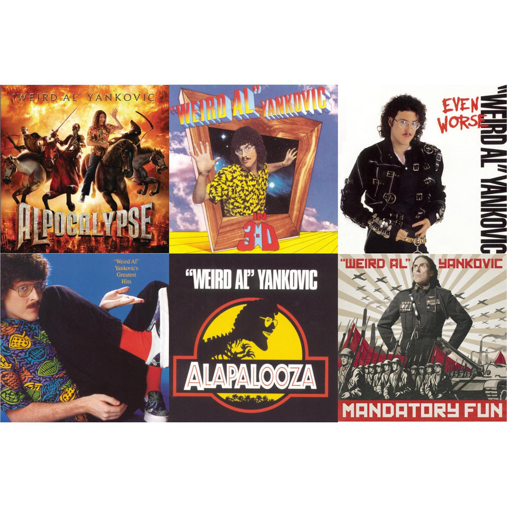Alpocalypse & In 3D & Even Worse & Greatest Hits & Alapalooza & Mandatory Fun