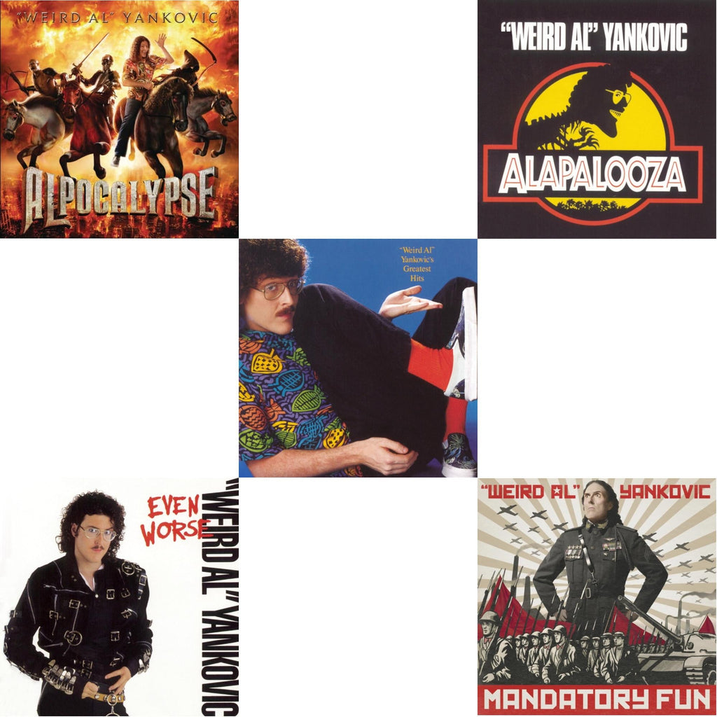 Alpocalypse & Even Worse & Greatest Hits & Alapalooza & Mandatory Fun