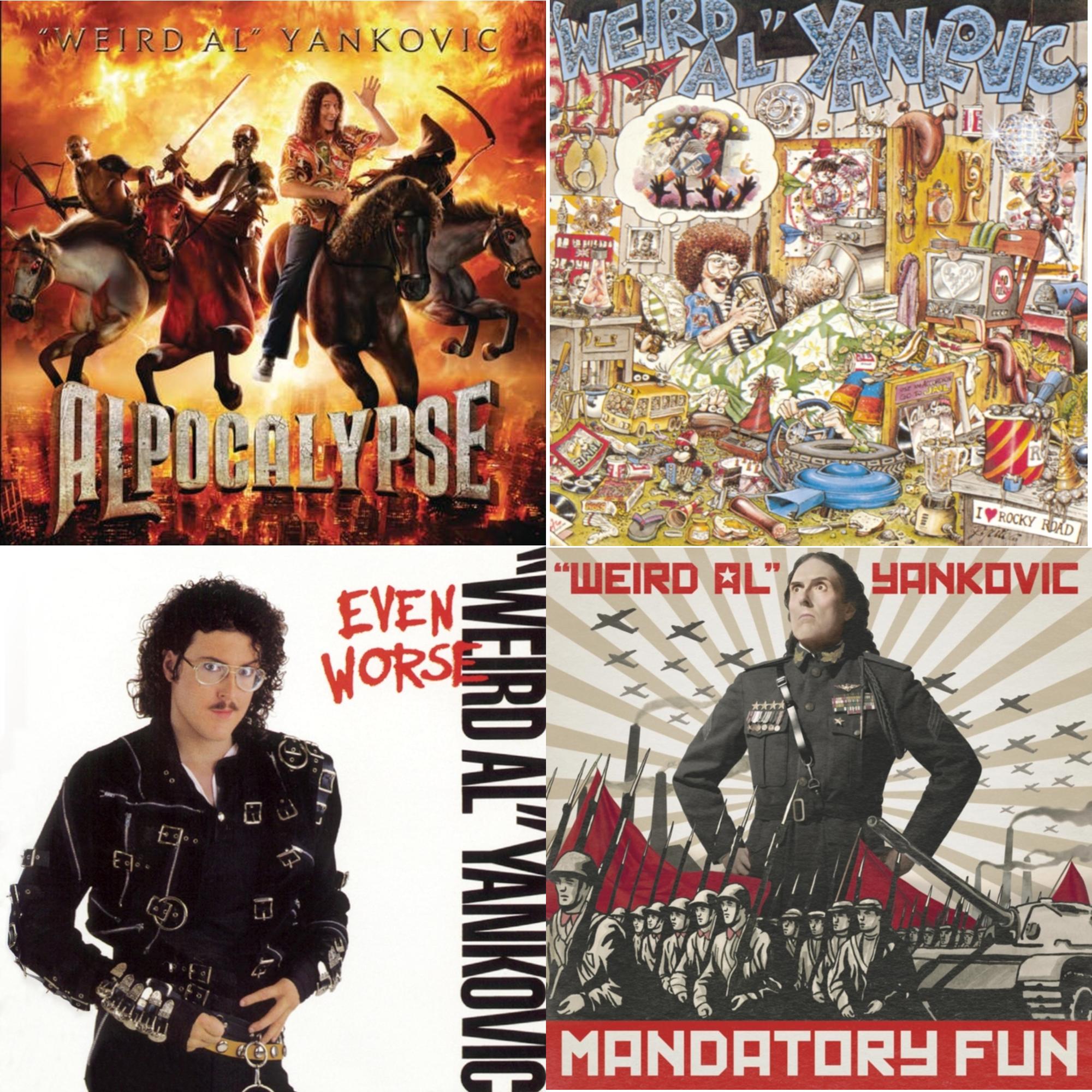 Alpocalypse & Weird Al Yankovic & Even Worse & Mandatory Fun