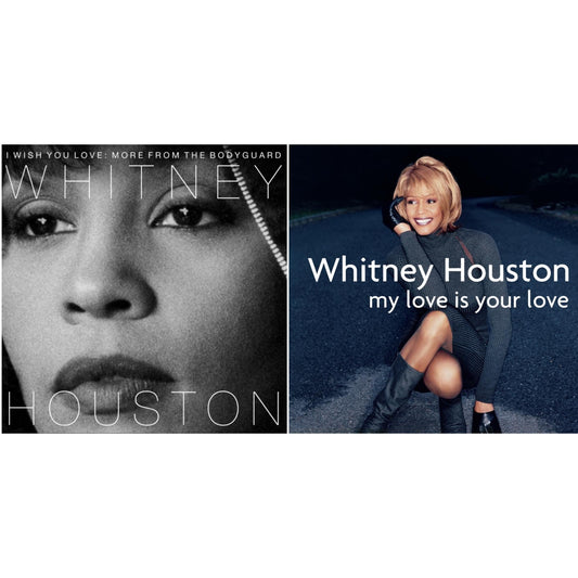 This is a 2 LP Vinyl SKU bundle.
1.This LP Vinyl is brand new.Format: LP VinylThis item's title is: I Wish You Love: More From The Bodyguard (150G/Purple LP Vinyl)Artist: Whitney HoustonLabel: LEGACYBarcode: 889854836115Release Date: 1/26/2018
2.This LP Vinyl is brand new.