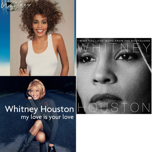 This is a 3 LP Vinyl SKU bundle.
1.This LP Vinyl is brand new.Format: LP VinylMusic Style: DiscoThis item's title is: WhitneyArtist: Whitney HoustonLabel: LEGACYBarcode: 196587021511Release Date: 2/10/2023
2.This LP Vinyl is brand new.