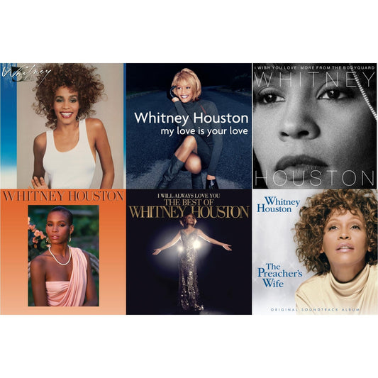 This is a 6 LP Vinyl SKU bundle.
1.This LP Vinyl is brand new.Format: LP VinylMusic Style: DiscoThis item's title is: WhitneyArtist: Whitney HoustonLabel: LEGACYBarcode: 196587021511Release Date: 2/10/2023
2.This LP Vinyl is brand new.