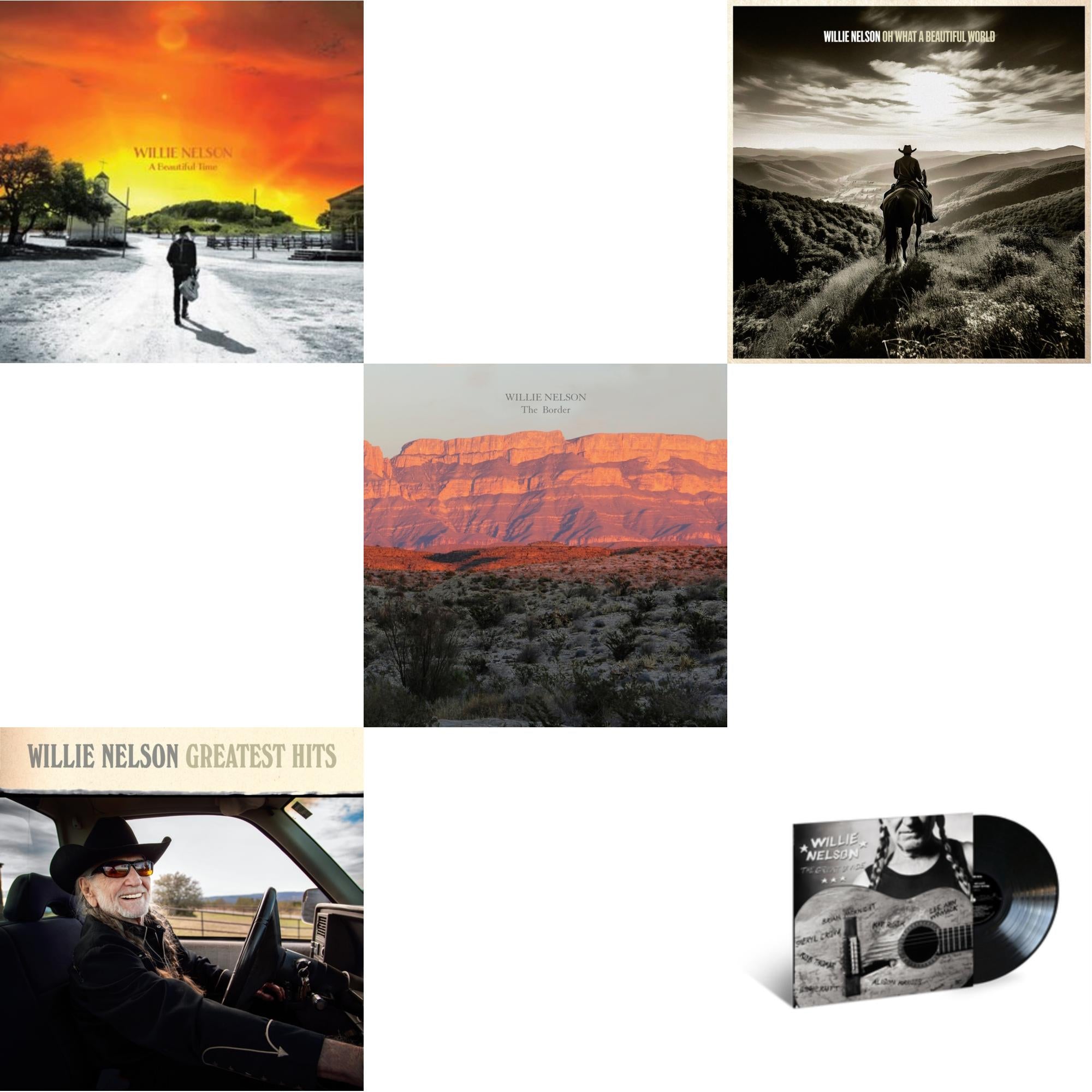 Beautiful Time & Greatest Hits & Border & Oh What A Beautiful World & Great Divide
