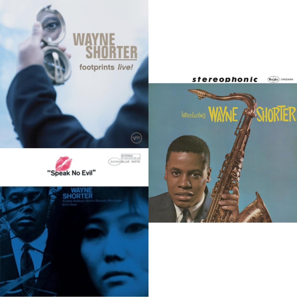 Footprints Live (Verve By Request Series) (2LP) & Speak No Evil (Blue Note Classic LP Vinyl Series) & Introducing Wayne Shorter (Original Jazz Classics Series) (180G)