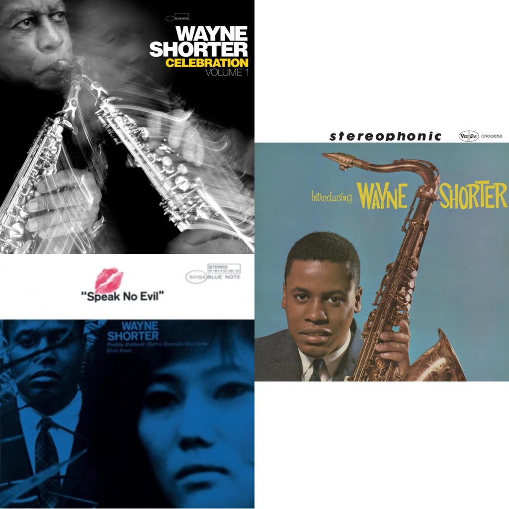 Celebration, Volume 1 (2LP) & Speak No Evil (Blue Note Classic LP Vinyl Series) & Introducing Wayne Shorter (Original Jazz Classics Series) (180G)
