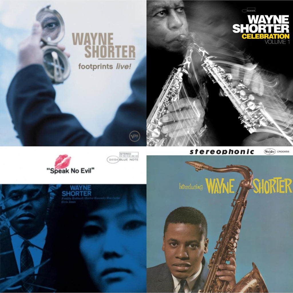 Footprints Live (Verve By Request Series) (2LP) & Celebration, Volume 1 (2LP) & Speak No Evil (Blue Note Classic LP Vinyl Series) & Introducing Wayne Shorter (Original Jazz Classics Series) (180G)