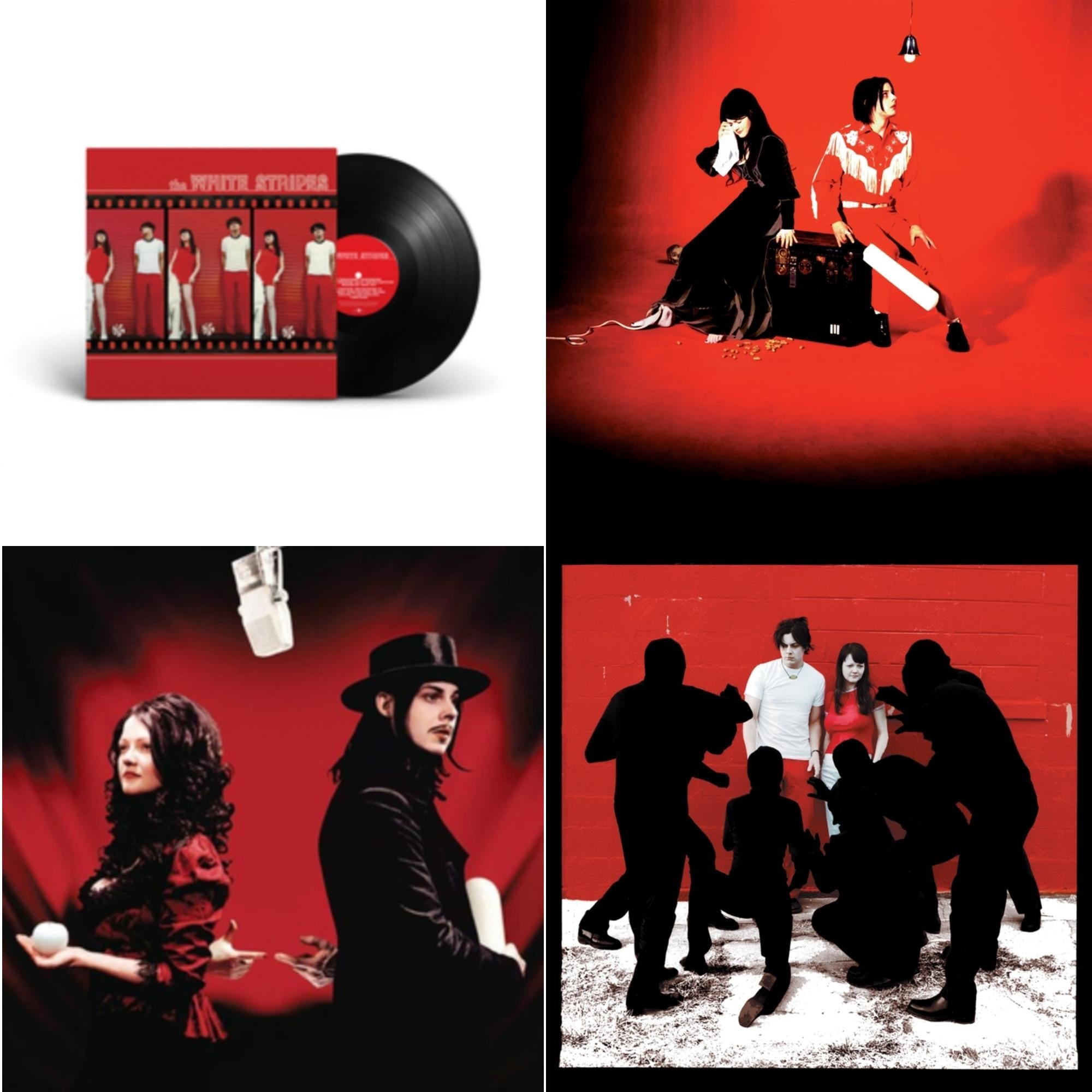 White Stripes & Elephant (2LP) & Get Behind Me Satan (2LP) & White Blood Cells (Reissue)